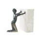 Figur, schiebend
