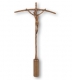 Vortragekreuz mit Stab und Tülle