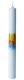 Kommunionkerze 400 x 40 mm, Transferdruck Arche Noah
